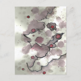 Cranberry Bog Tea Creature 001 Briefkaart