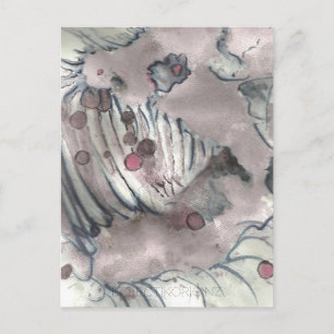 Cranberry Bog Tea Creature 006 Briefkaart