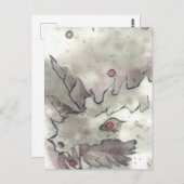 Cranberry Bog Tea Creature 007 Briefkaart (Voorkant / Achterkant)