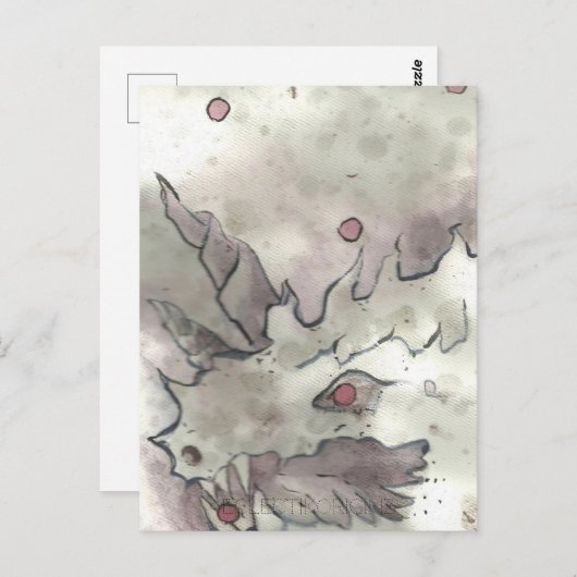 Cranberry Bog Tea Creature 007 Briefkaart (Voorkant / Achterkant)