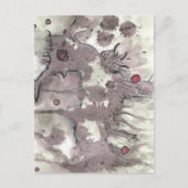 Cranberry Bog Tea Creature 008 Briefkaart (Voorkant)