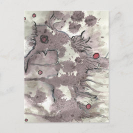 Cranberry Bog Tea Creature 008 Briefkaart