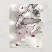 Cranberry Bog Tea Creature 010 Briefkaart (Voorkant)