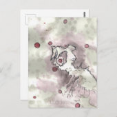 Cranberry Bog Tea Creature 011 Briefkaart (Voorkant / Achterkant)