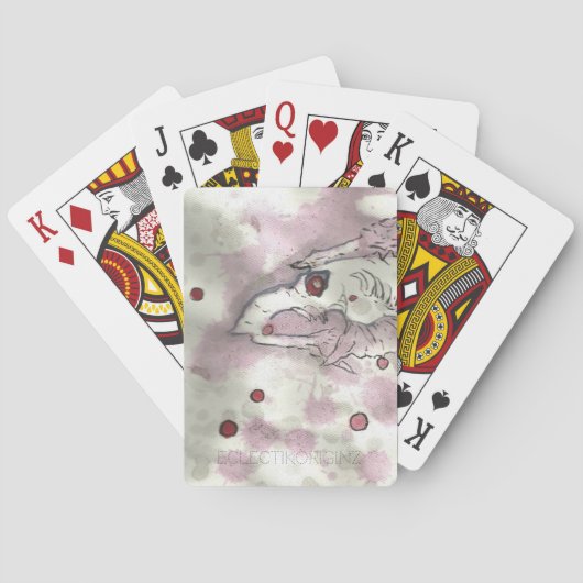 Cranberry Bog Tea Creature 012 Pokerkaarten (Achterkant)