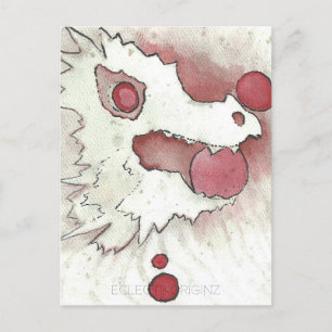 Cranberry Bog Tea Creature 01 Briefkaart