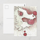 Cranberry Bog Tea Creature 01 Briefkaart (Voorkant / Achterkant)