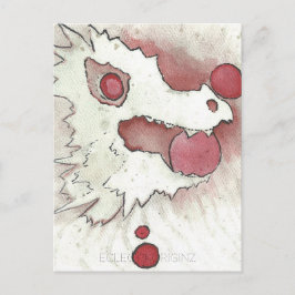 Cranberry Bog Tea Creature 01 Briefkaart