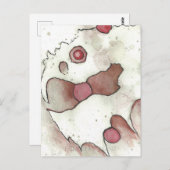 Cranberry Bog Tea Creature 02 Briefkaart (Voorkant / Achterkant)