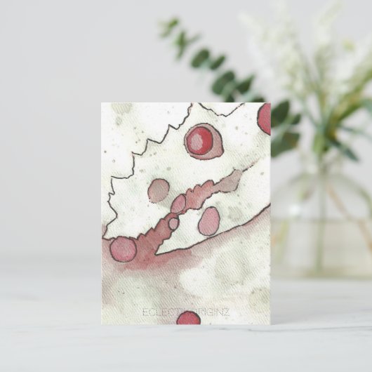 Cranberry Bog Tea Creature 03 Briefkaart (Staand voorkant)