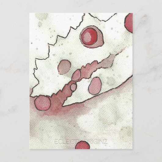 Cranberry Bog Tea Creature 03 Briefkaart (Voorkant)