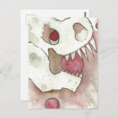 Cranberry Bog Tea Creature 04 Briefkaart (Voorkant / Achterkant)