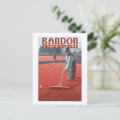 Cranberry Bogs Harvest - Bandon, Oregon Briefkaart (Staand voorkant)