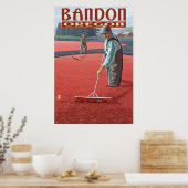 Cranberry Bogs Harvest - Bandon, Oregon Poster (Keuken)