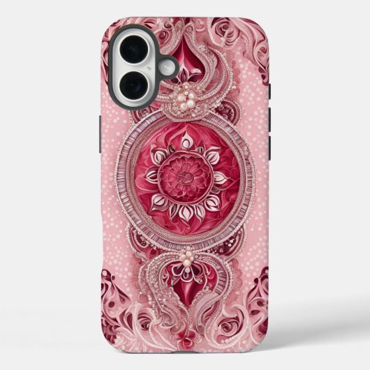 Cranberry Cherry AI kunst Case-Mate iPhone Case (Achterkant)