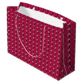 Cranberry Cubes Groot Cadeauzakje (Achterkant Gekanteld)