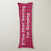 Cranberry Cubes Lichaamskussen (Voorkant Verticaal)