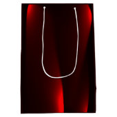 Cranberry en Black Lights Medium Gift Bag Cadeauzakje (Achterkant)