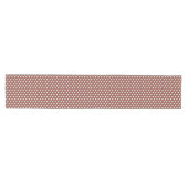 Cranberry en White Polka Dot Medium Tafelloper (Horizontaal)