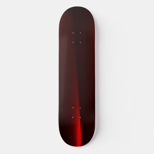Cranberry en zwart licht skateboard (Voorkant)