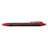 Cranberry En Zwarte Lichten Inkt Pen (Bovenkant)