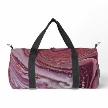 Cranberry Field Print Cut Naai Tas
