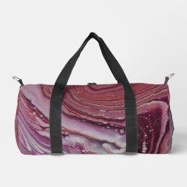 Cranberry Field Print Cut Naai Tas