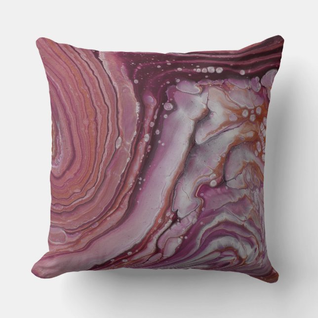 Cranberry Field Throw Pillow Kussen (Voorkant)