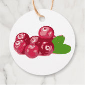 Cranberry Jam Eigen productlabel Ophangen Labels (Achterkant)