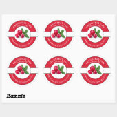Cranberry Jam Label (Vel)