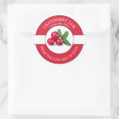 Cranberry Jam Label (Tas)