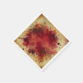 Cranberry Juice Burst Distressed Ink Decoupage Servet (Hoek)