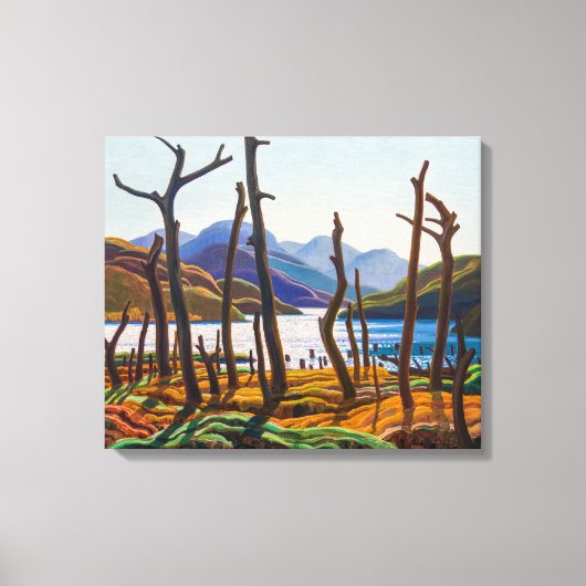 Cranberry Lake | Franklin Carmichael | Canvas Afdruk (Voorkant)