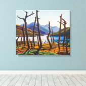 Cranberry Lake | Franklin Carmichael | Canvas Afdruk (Insitu (Houten vloer))