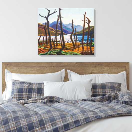 Cranberry Lake | Franklin Carmichael | Canvas Afdruk (Insitu (Slaapkamer))