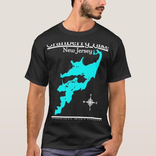Cranberry Lake, New Jersey  T-shirt (Voorkant)