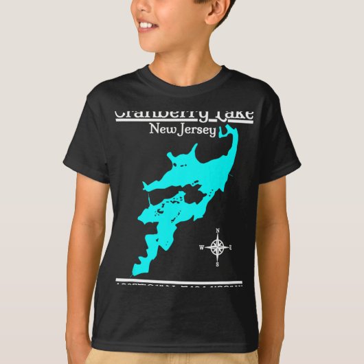 Cranberry Lake, New Jersey T-shirt (Voorkant)