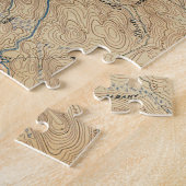 Cranberry Lake, Wanakena, gebied van de rivier Osw Legpuzzel (Zijkant)