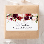 Cranberry Marsala retouradres etiket (Insitu)