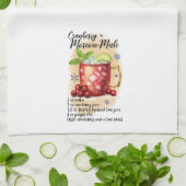 Cranberry Moscow Mule Cocktail Recept Vakantie Theedoek (Gevouwen)