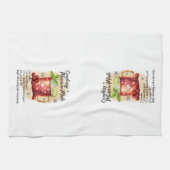 Cranberry Moscow Mule Cocktail Recept Vakantie Theedoek (Horizontaal)