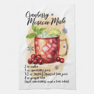Cranberry Moscow Mule Recept Keukenhanddoek