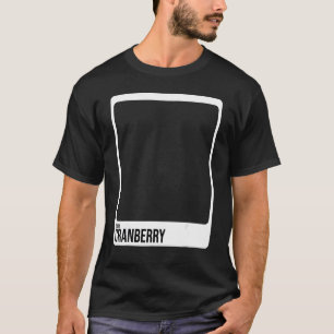 Cranberry Paint Swatch Costume Family Group Hallow T-shirt