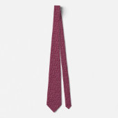 Cranberry Paisley Stropdas (Voorkant)