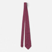 Cranberry Paisley Stropdas (Achterkant)