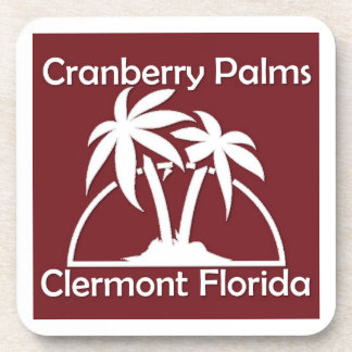 Cranberry Palms Coasters Bier Onderzetter