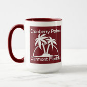 Cranberry Palms Koffie Mok (Links)