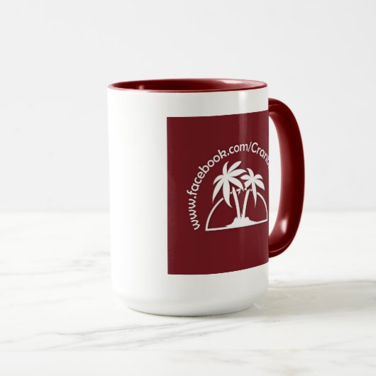Cranberry Palms Koffie Mok (Voorkant rechts)