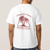 Cranberry Palms T-shirt (Achterkant)