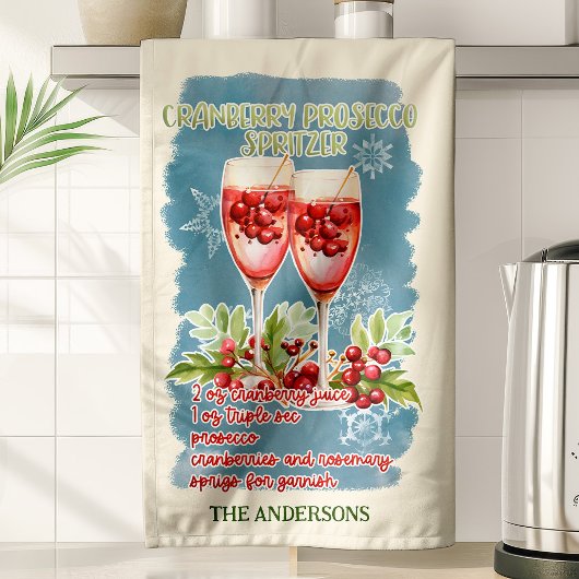 Cranberry Prosecco Kerstcocktail Recept Theedoek